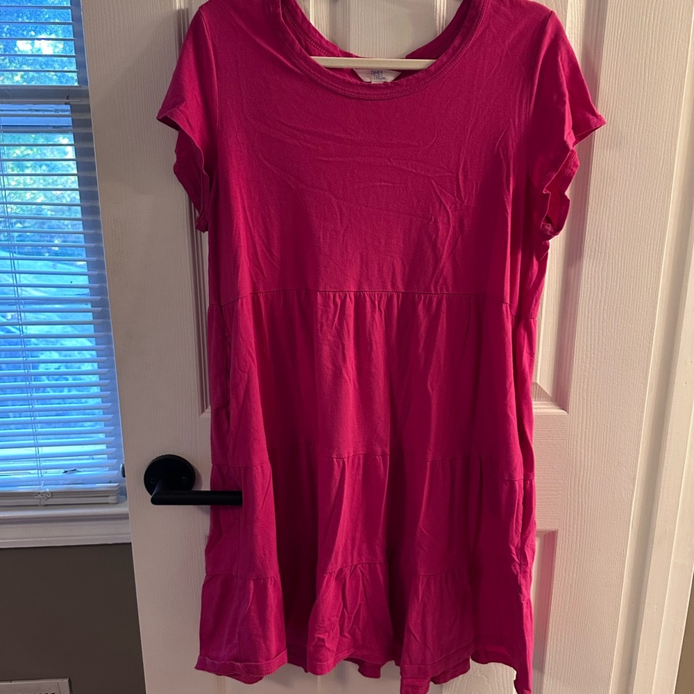 Time and Tru Fuchsia Tunic Dress